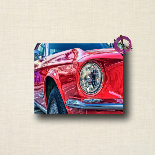 Mustang  számozott kifestő